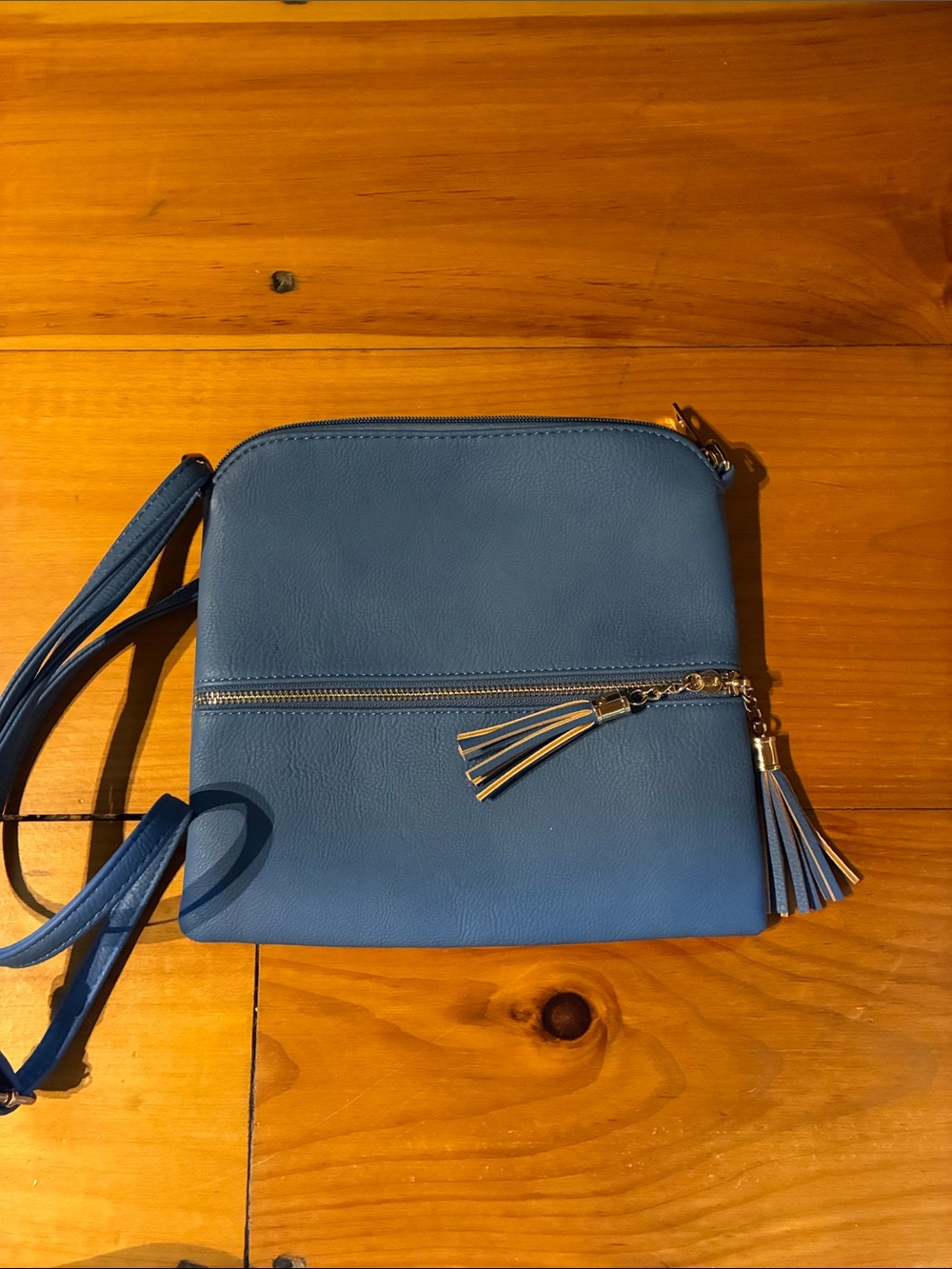 Crossbody Bag with Tassel Accent - Picture 5 of 10